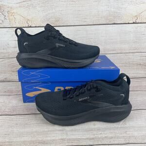 Brooks Adrenaline GTS 25 Womens Sz 8.5D Wide Running Shoes Black/Black